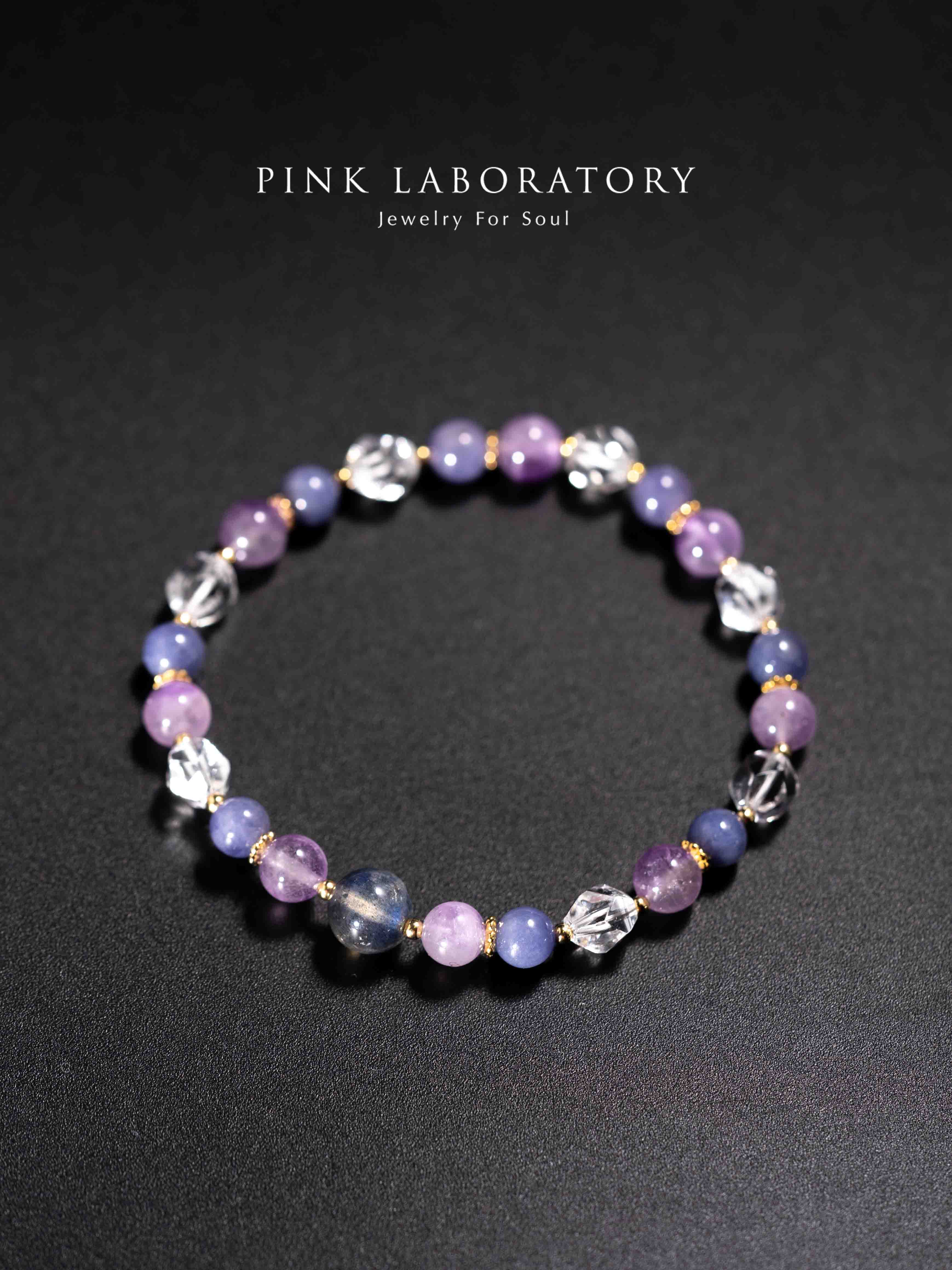 坦桑石薰衣草紫水晶手鍊