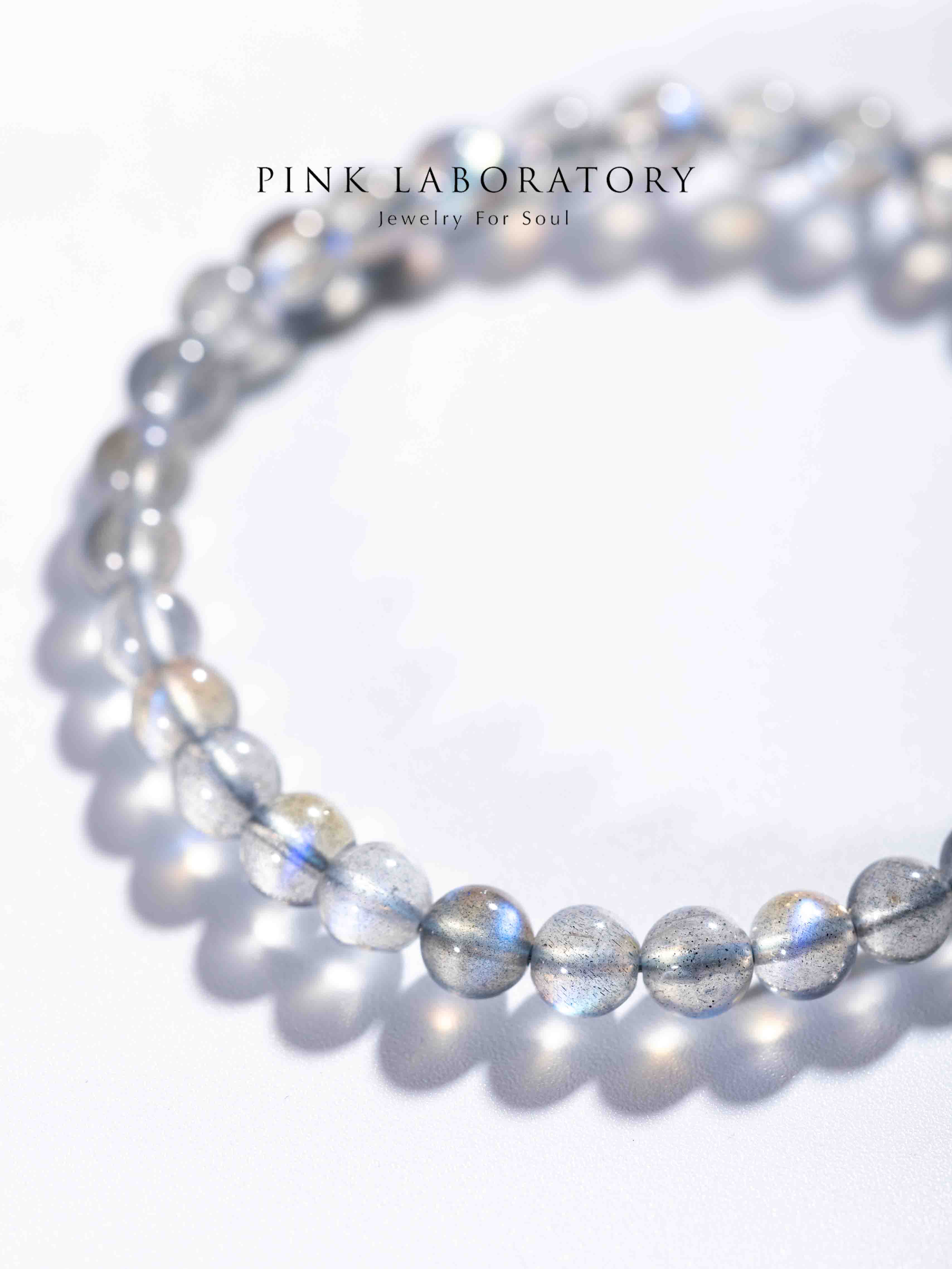 【微瑕疵福利品】拉長石6mm手鍊