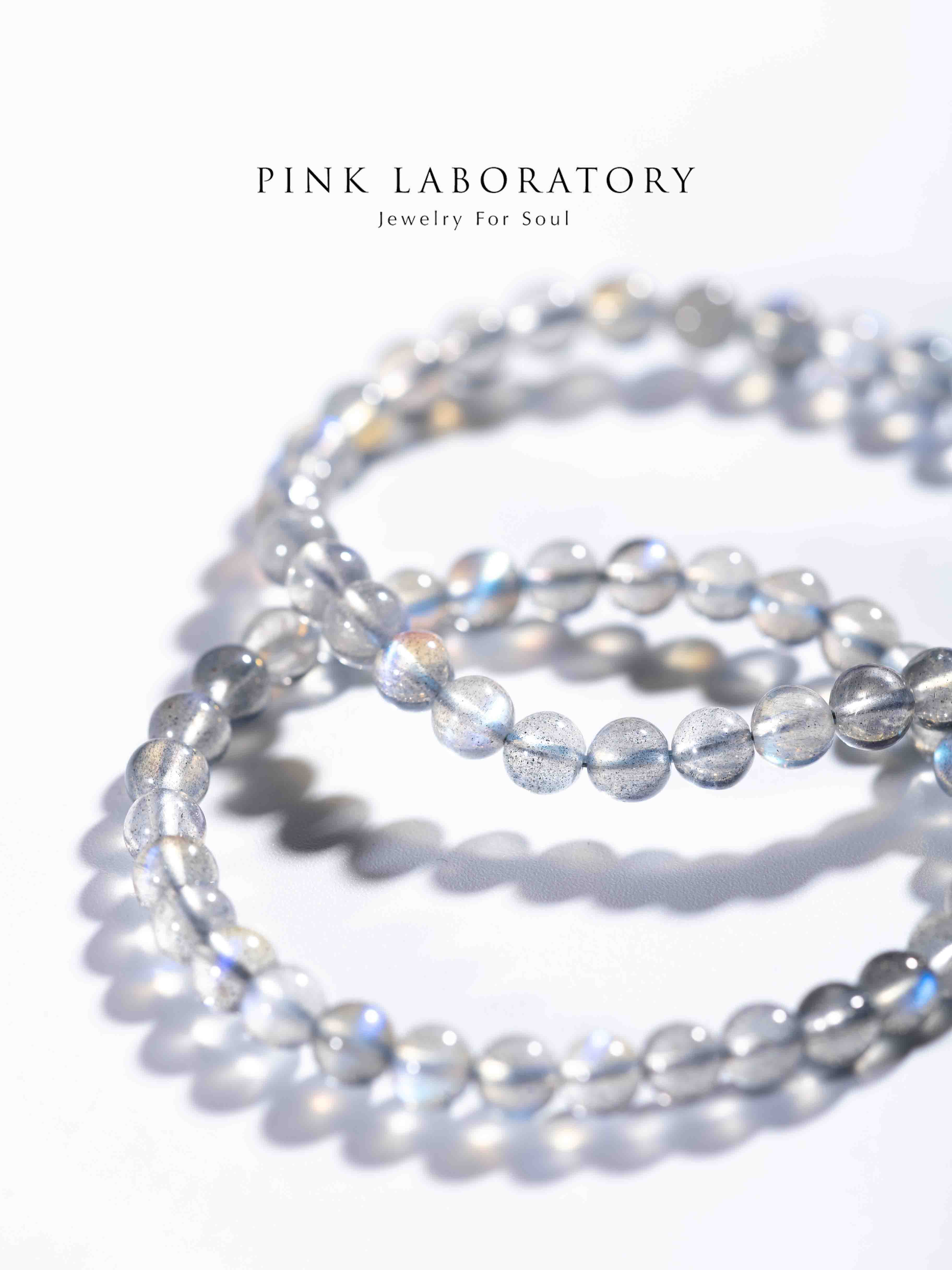 【微瑕疵福利品】拉長石6mm手鍊