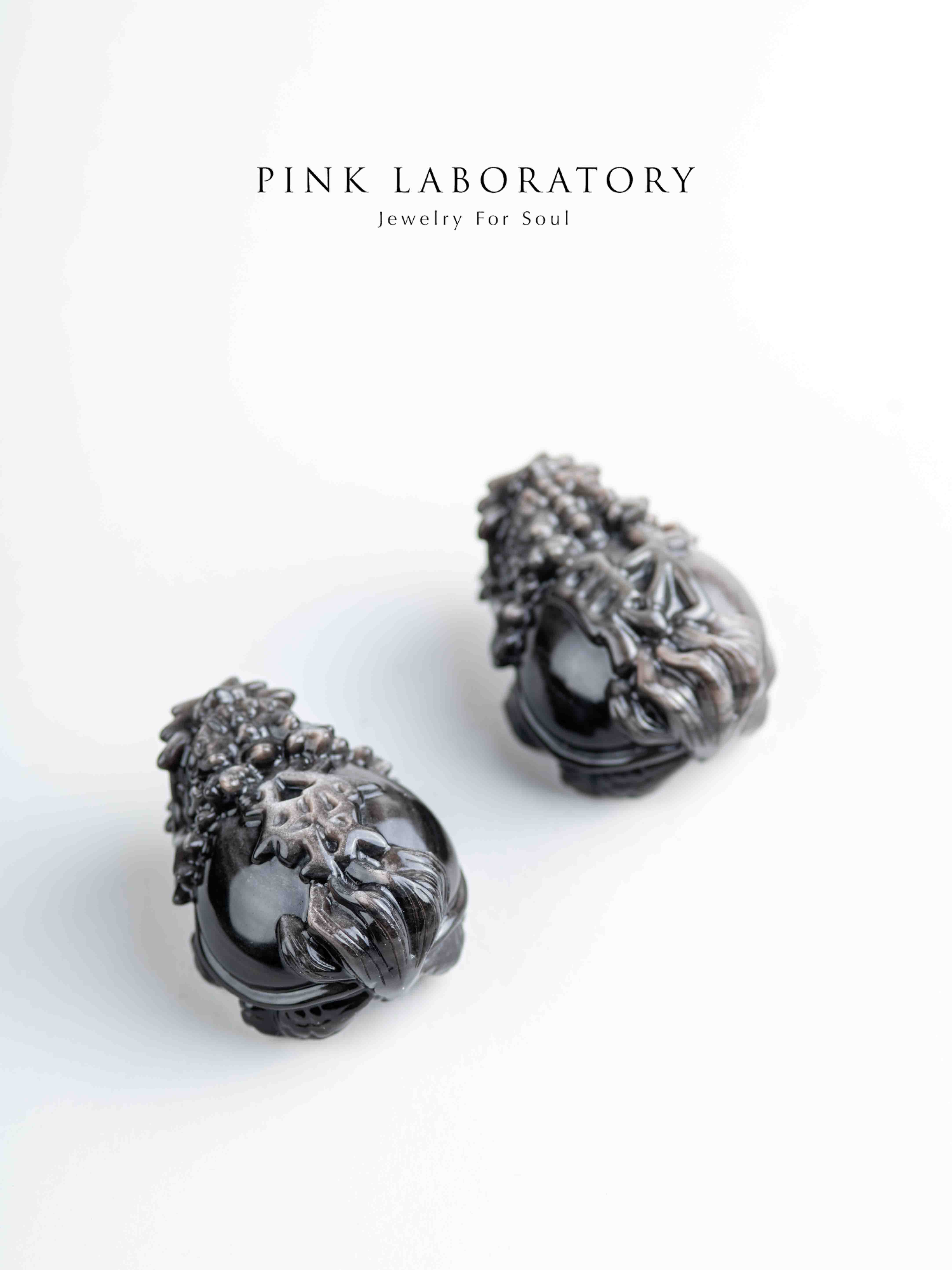 銀曜石發財龍龜|招財防小人水晶擺件