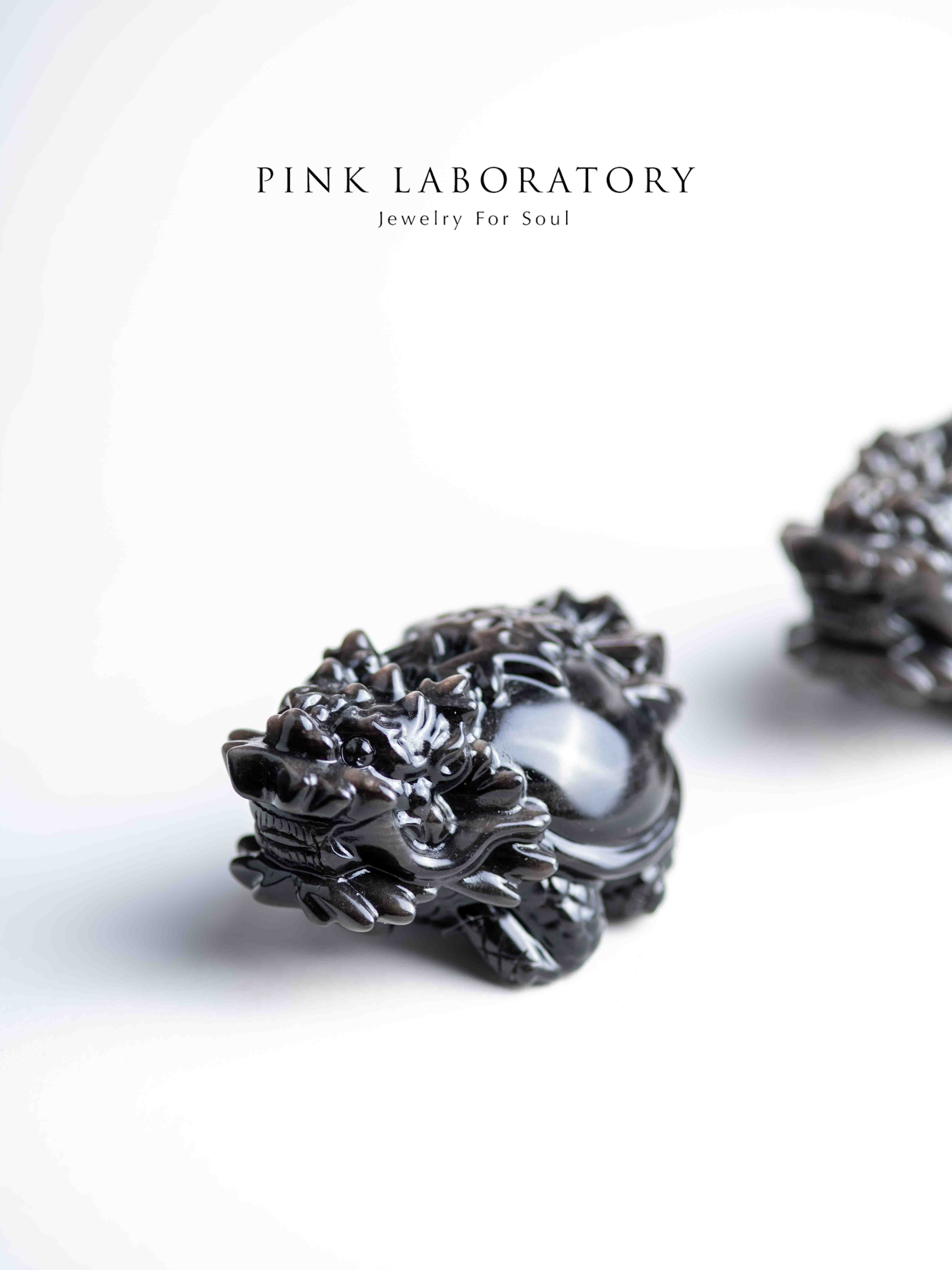 銀曜石發財龍龜|招財防小人水晶擺件