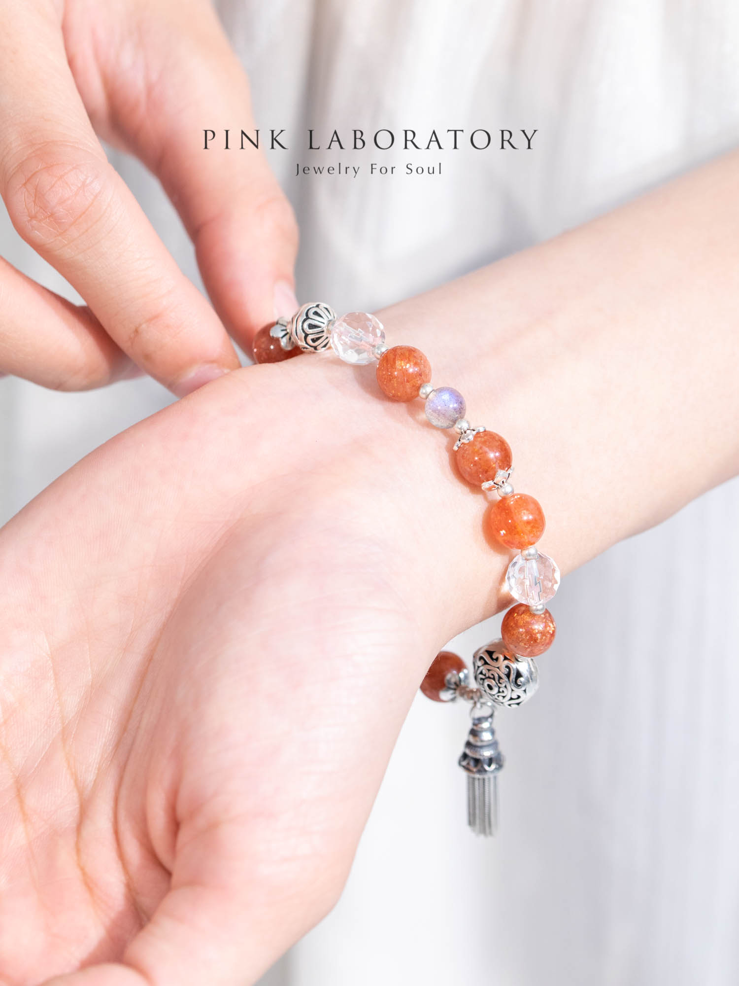 金太陽石拉長石手鍊