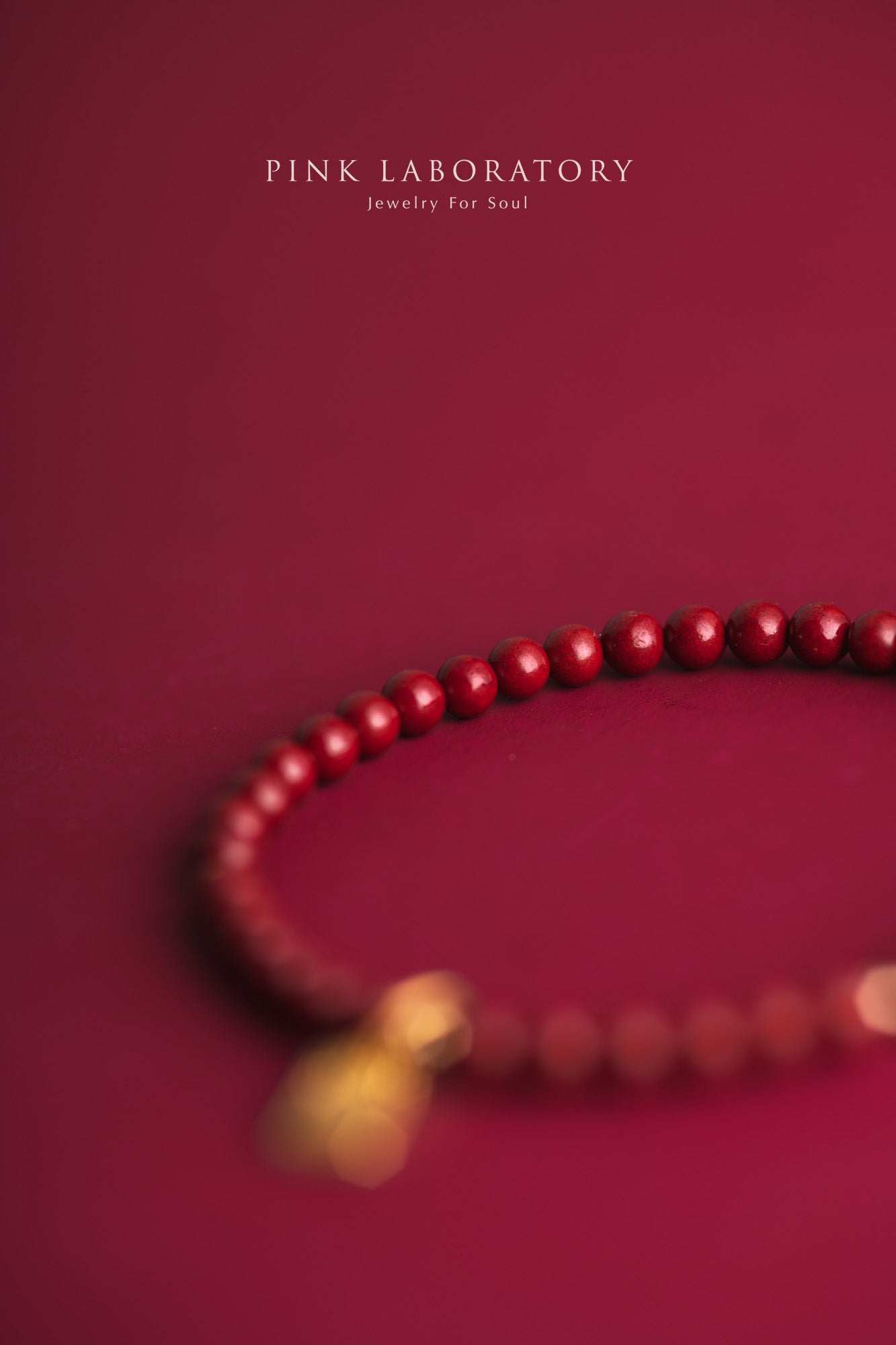 硃砂平安符化太歲手鍊 | 紅繩金飾本命年