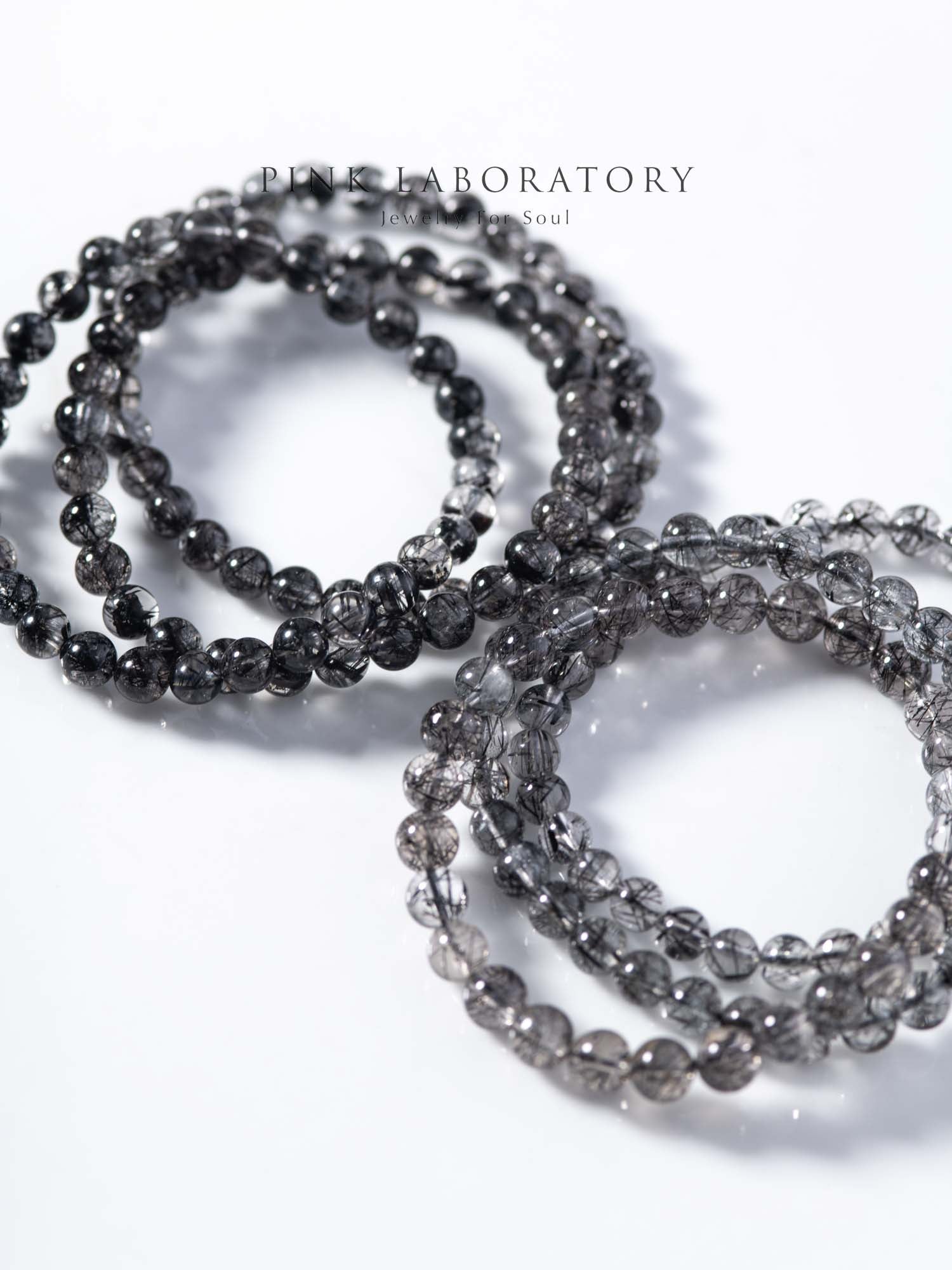 【微瑕疵福利品】4A黑髮晶4mm 6mm 8mm 10mm手鍊