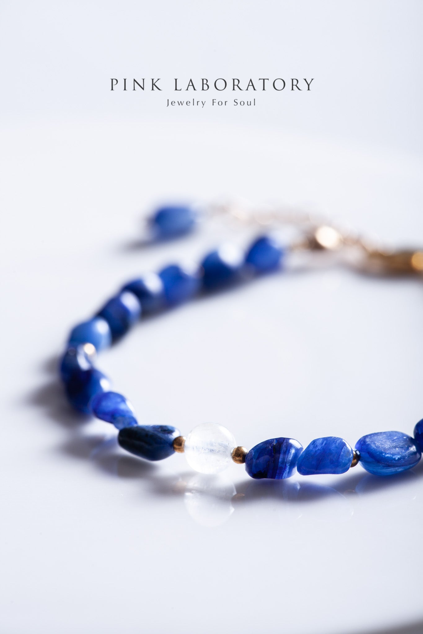 藍晶石月光石手鍊