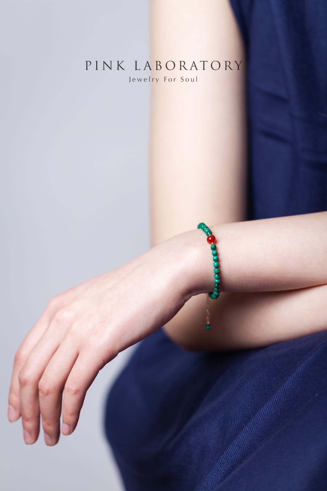 孔雀石瑪瑙手鍊