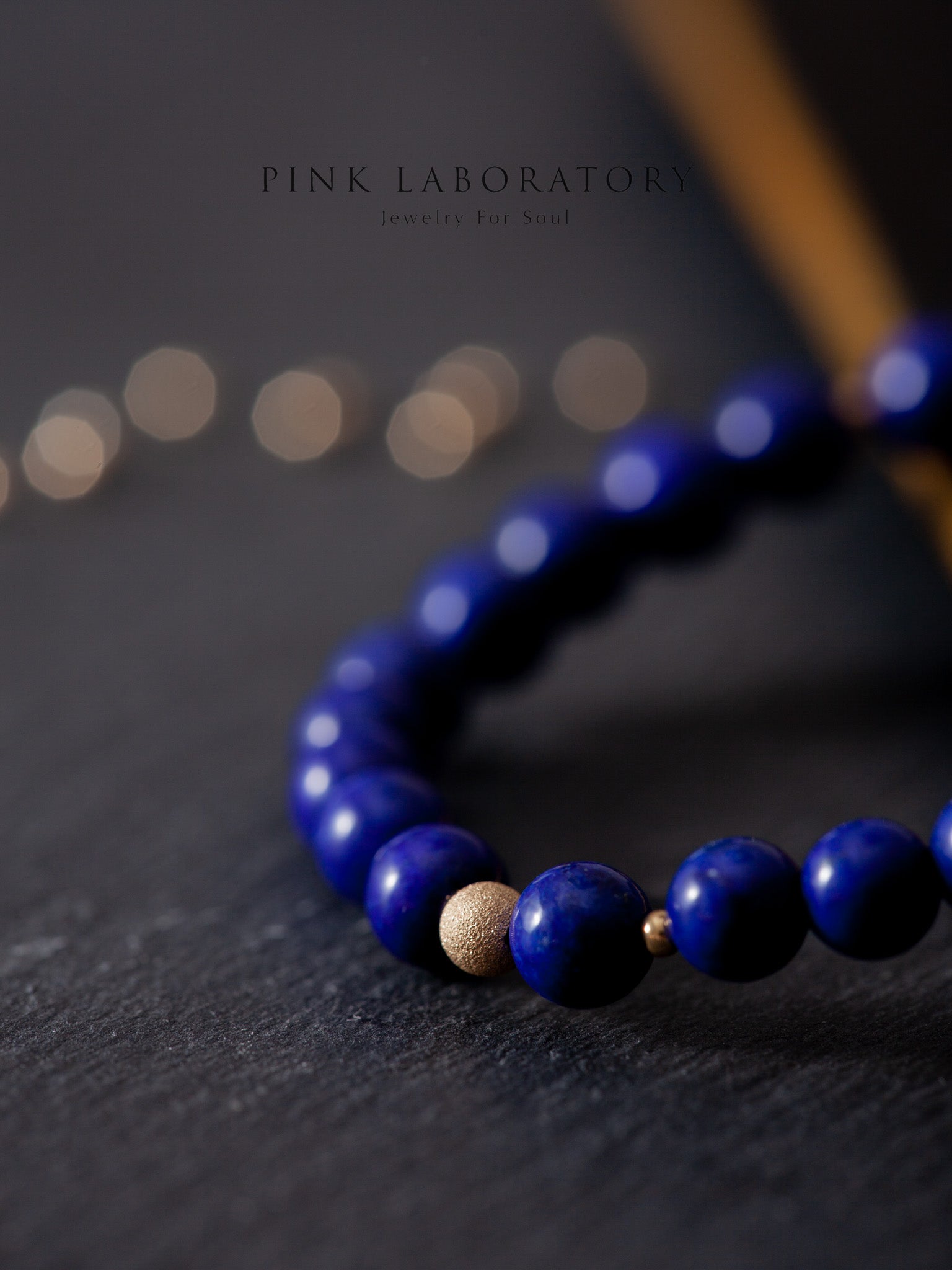 智慧 | 青金石14K包金手鍊