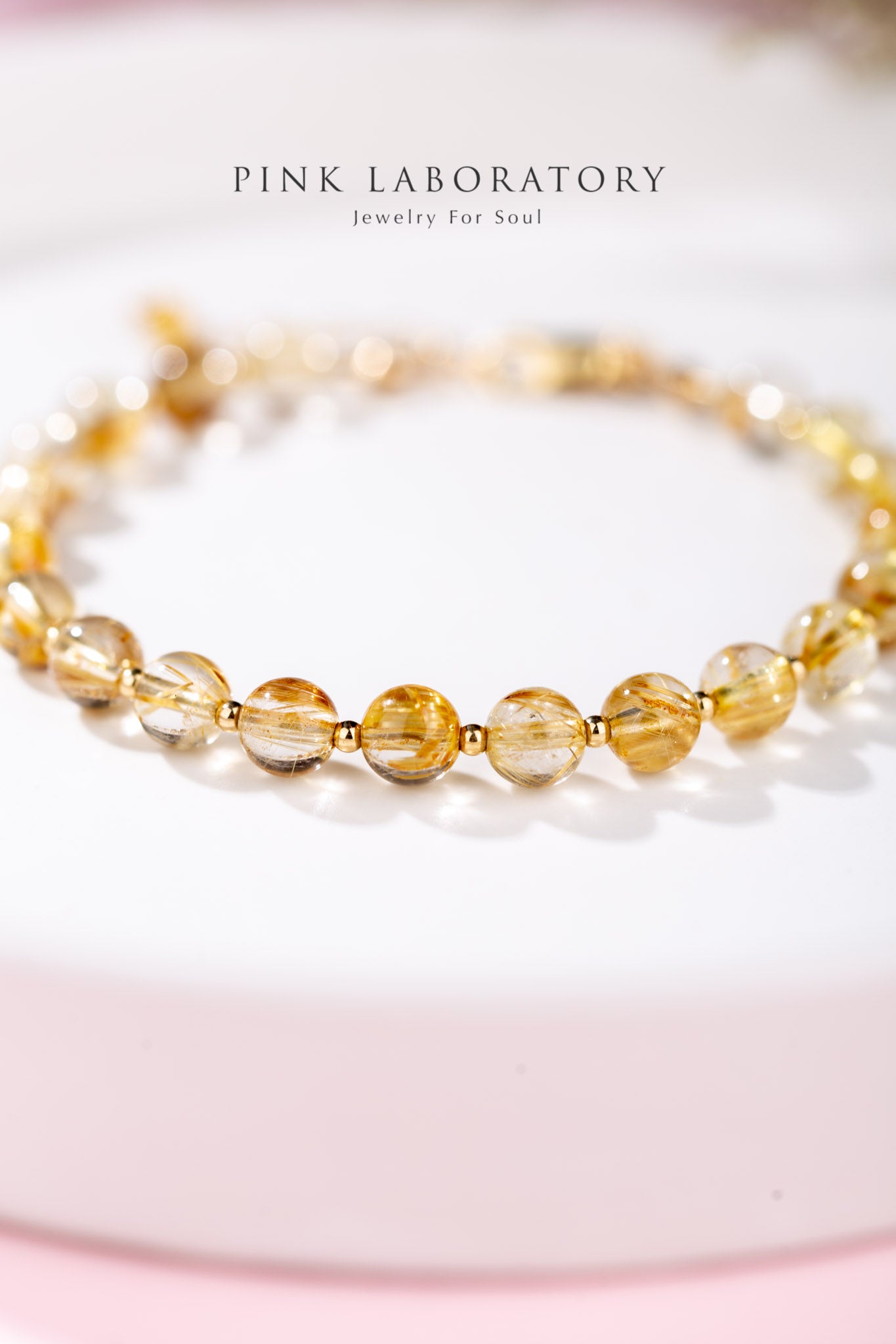 金鈦晶14KGF招財手鍊 | 超高質茂密髮絲 5A