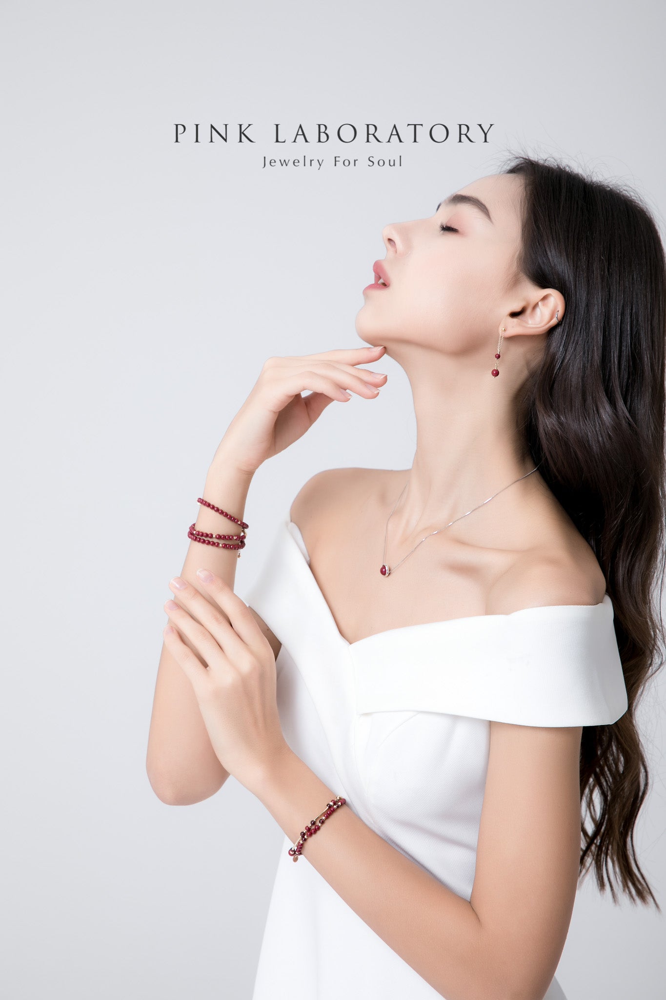 硃砂紫金砂4mm手鍊 | 14KGF手鏈