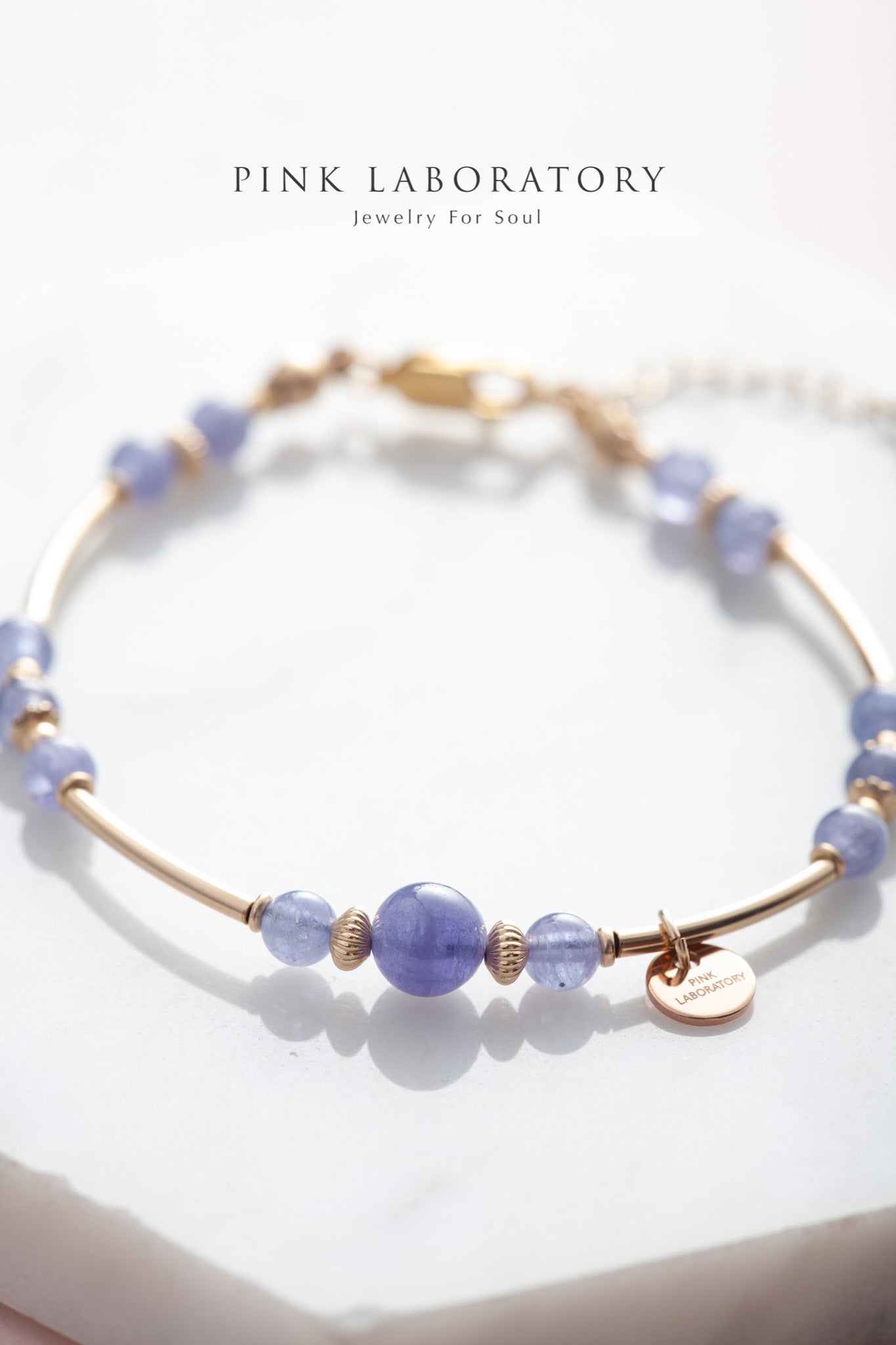 坦桑石14KGF手鍊