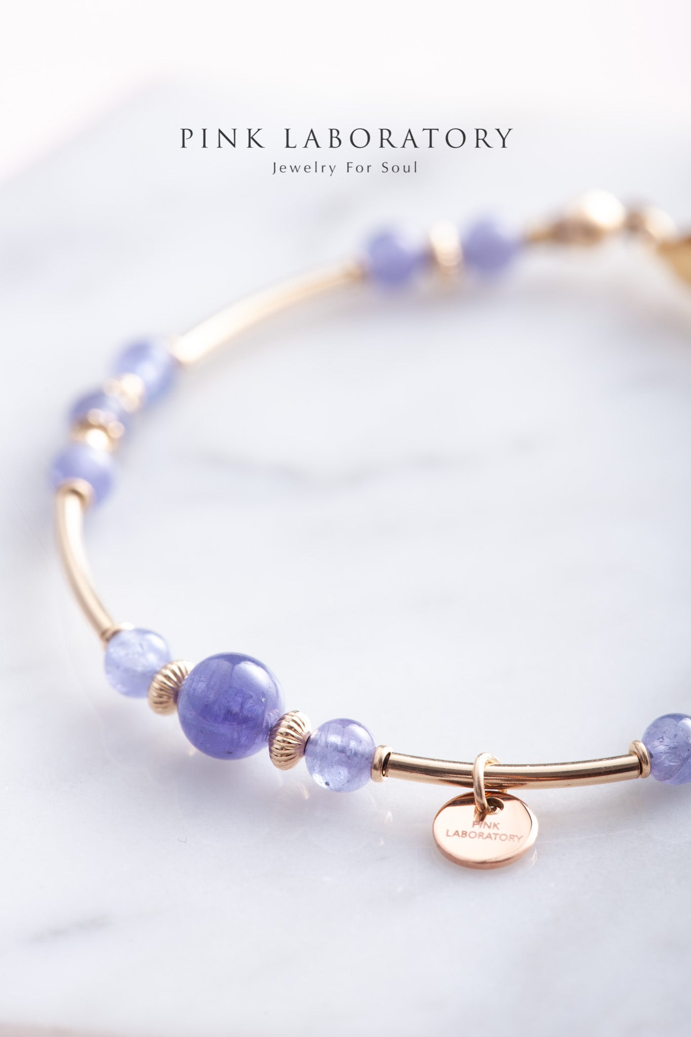 坦桑石14KGF手鍊