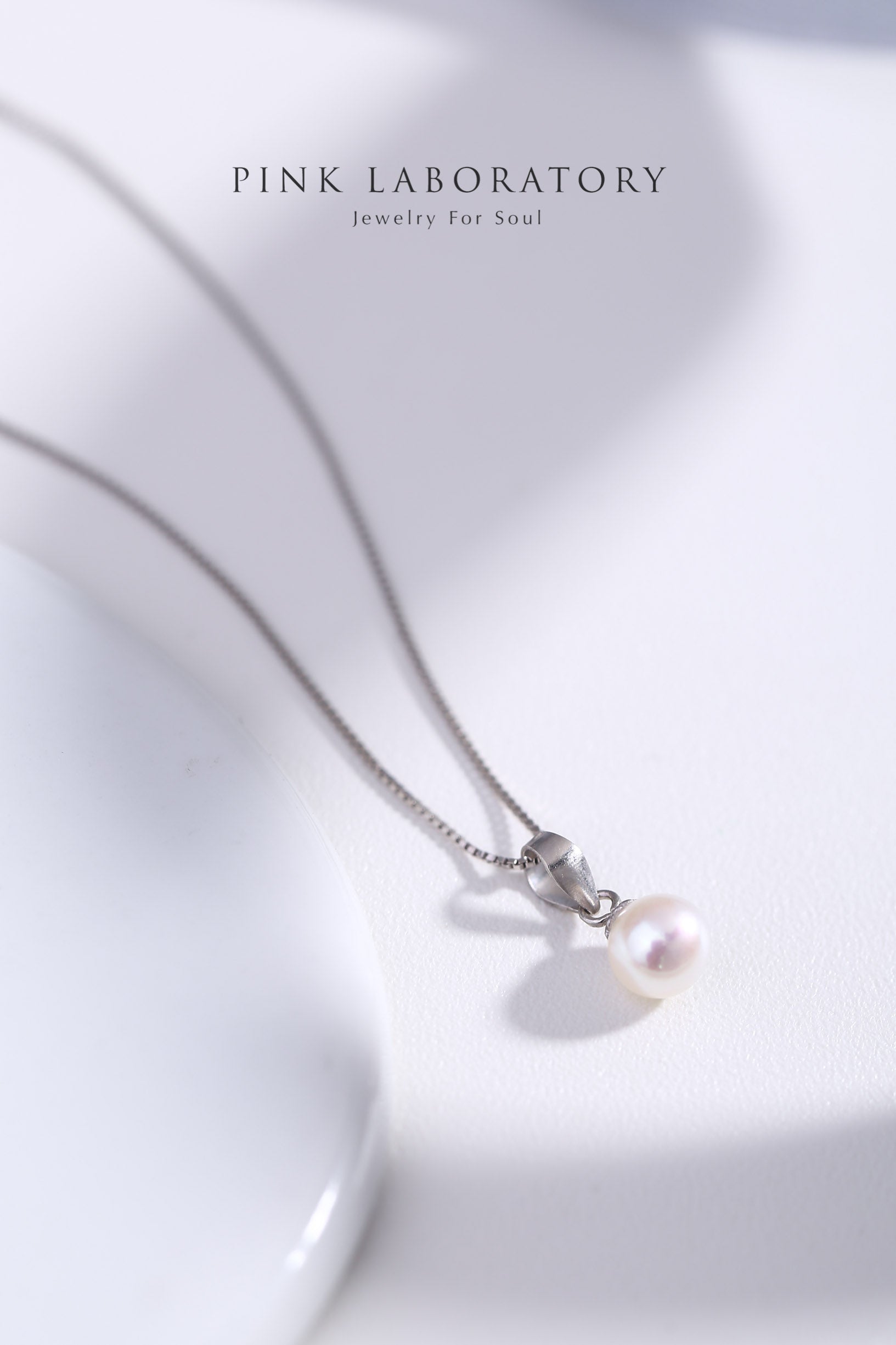 天然淡水珍珠925純銀配件項鍊