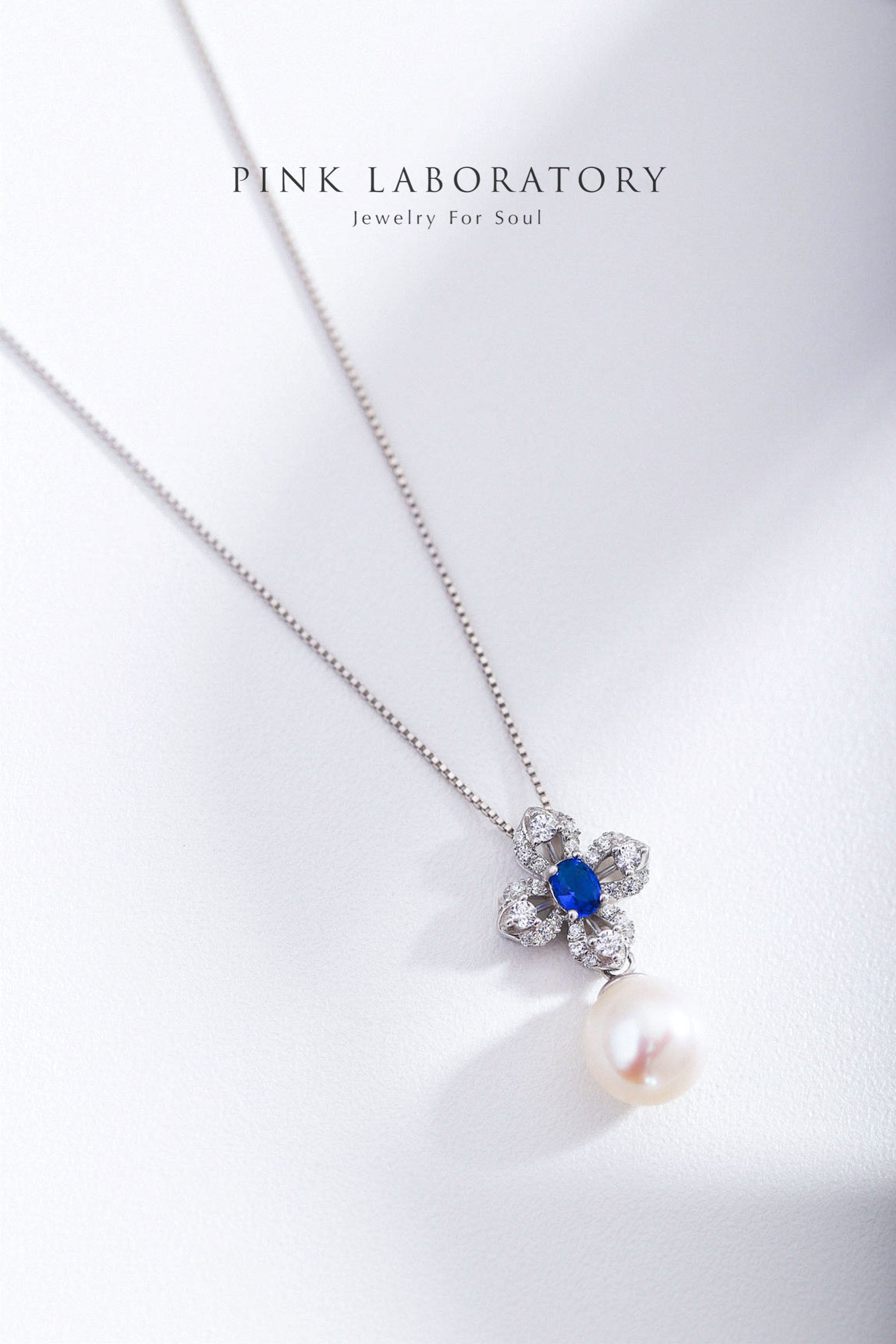 正圓天然淡水珍珠925純銀精鍍亮澤白金項鍊