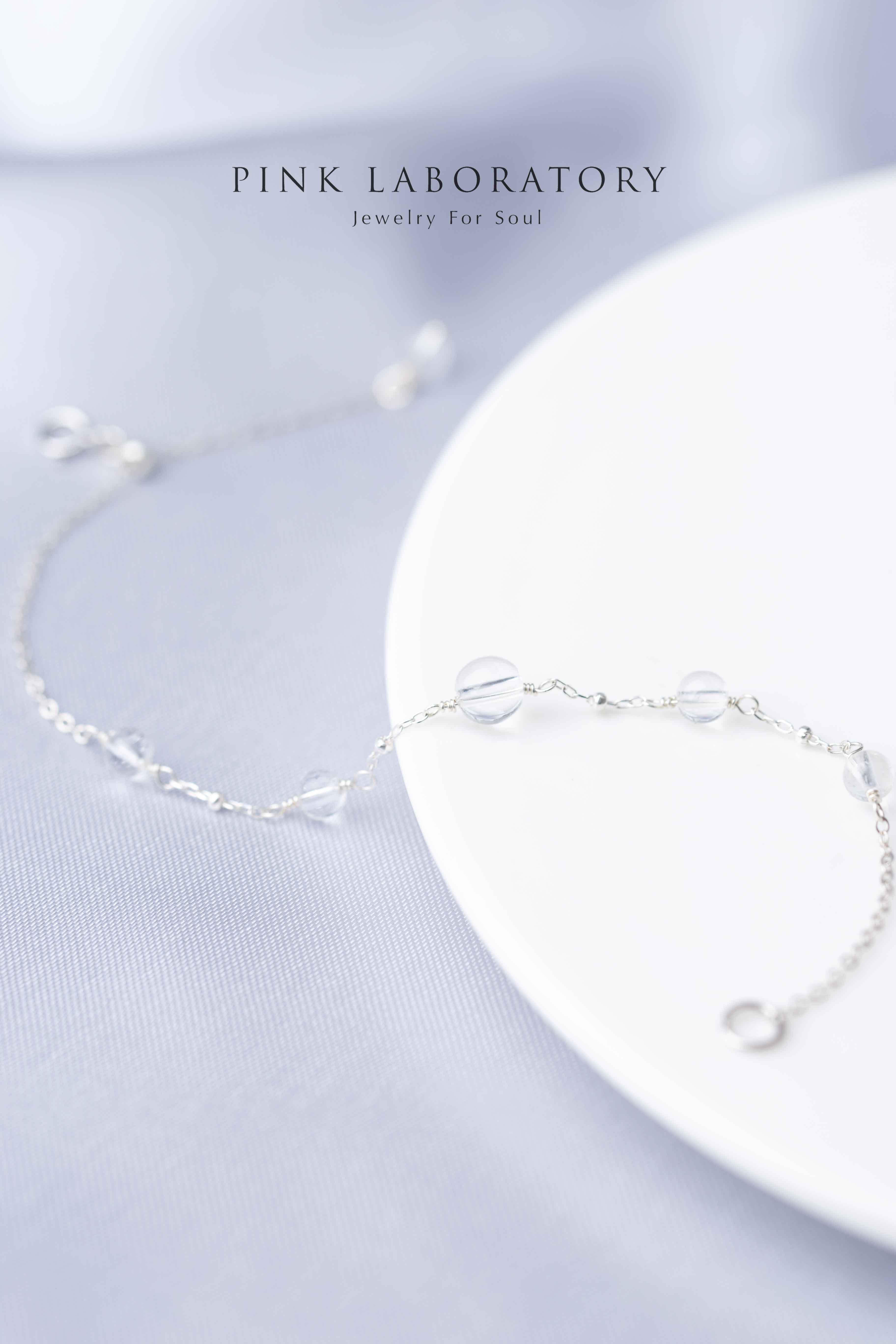 白水晶手鍊 | 925純銀手鏈