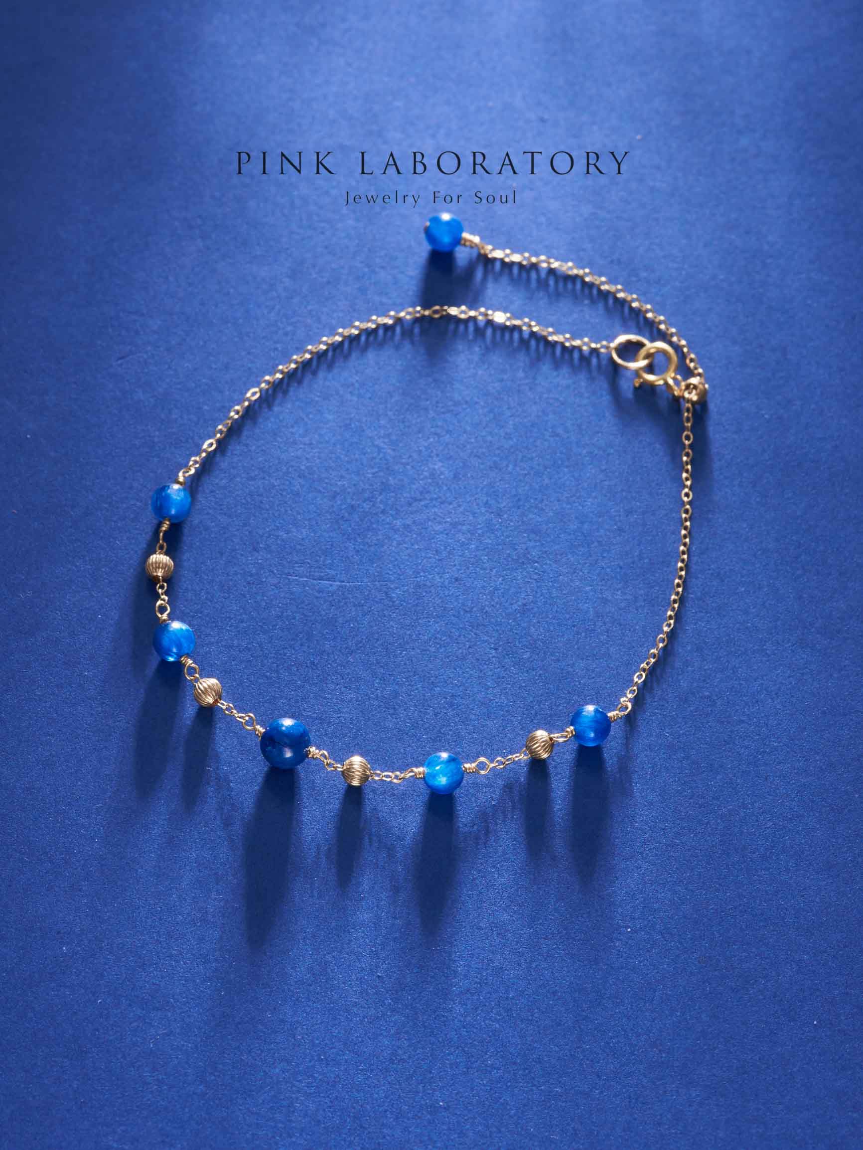 藍晶石手鍊 | 14K包金手鏈