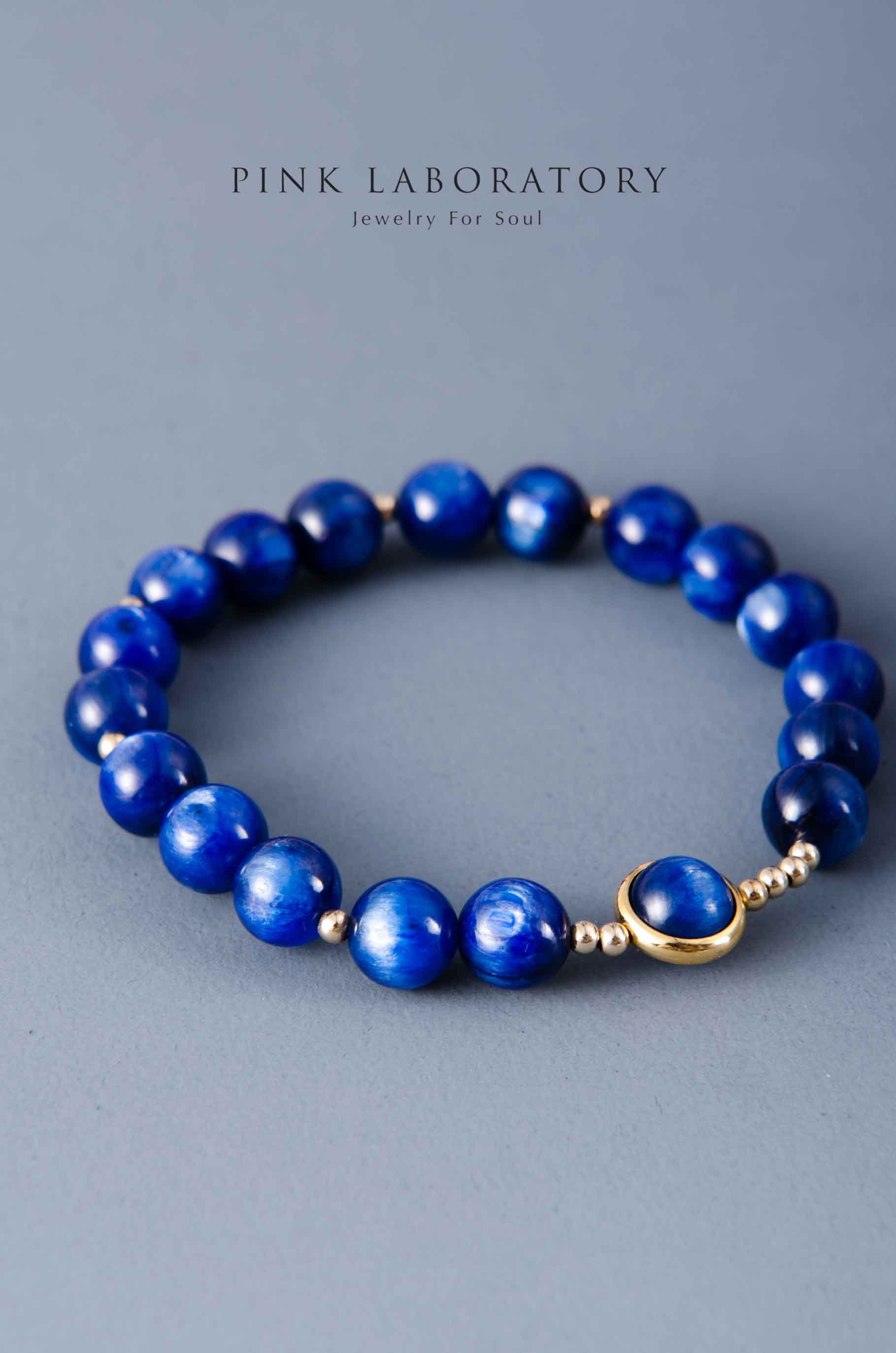 藍晶石14K包金手鍊