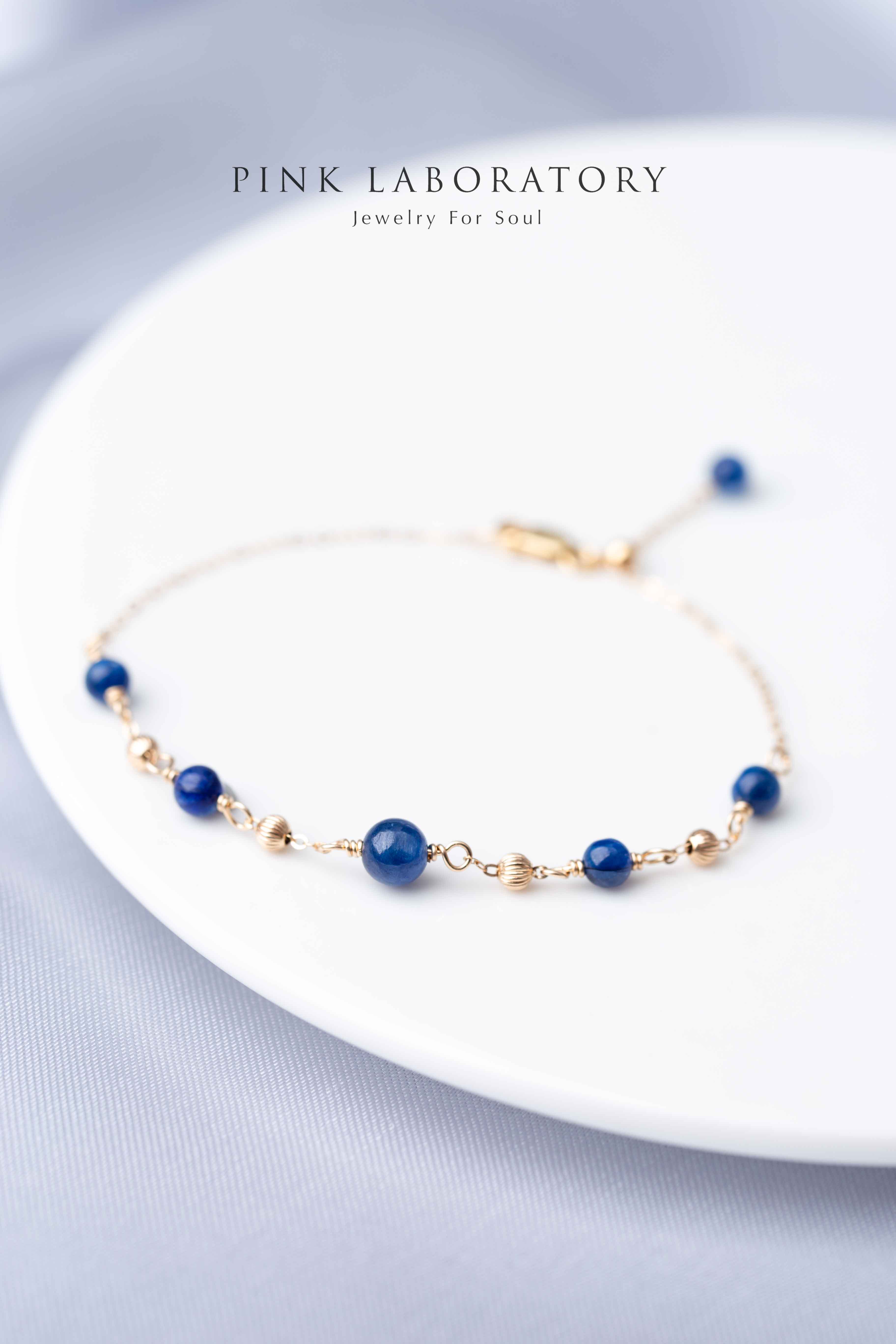 藍晶石手鍊 | 14K包金手鏈