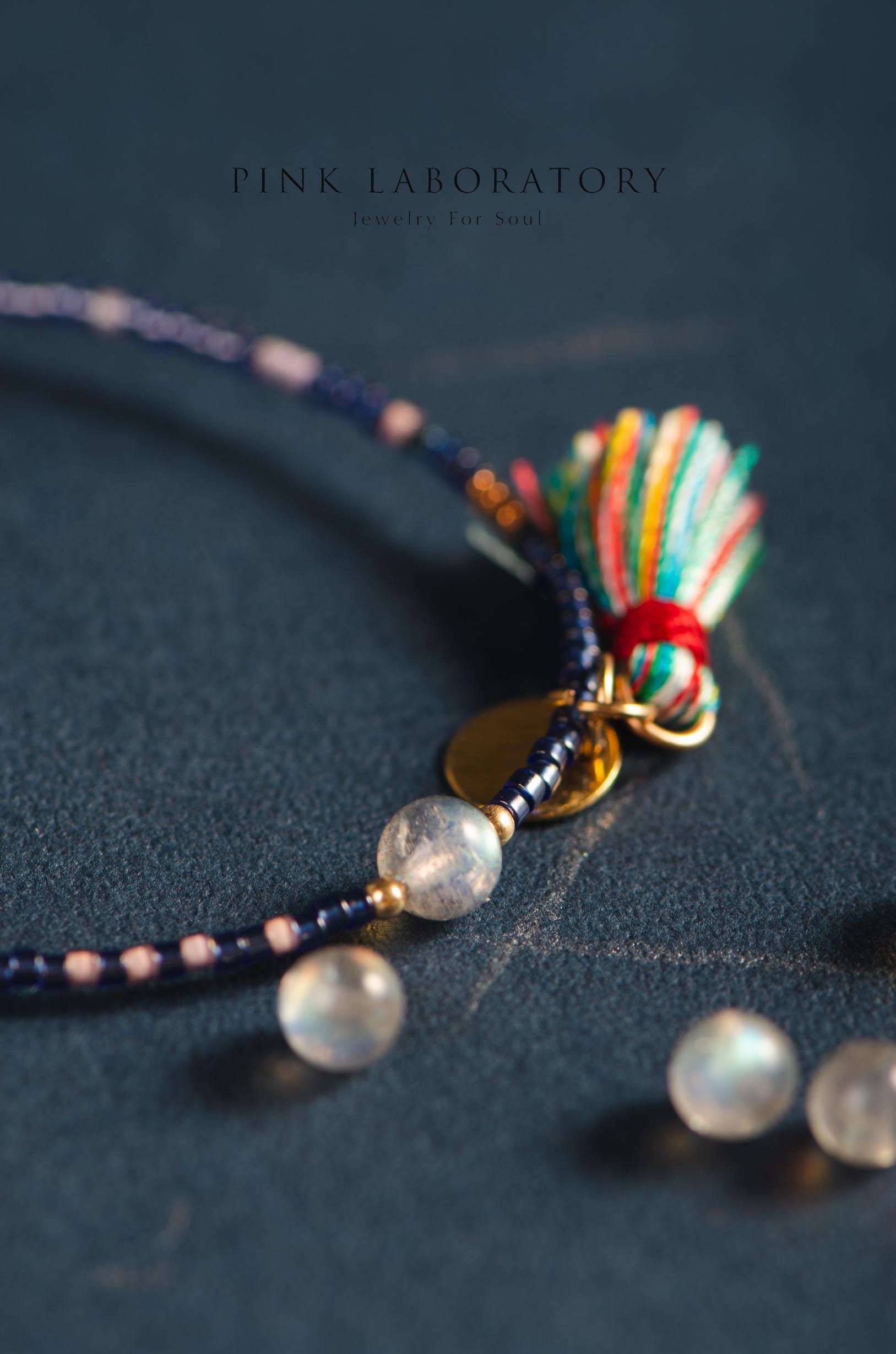 極細系列  |  拉長石日本米珠手鍊