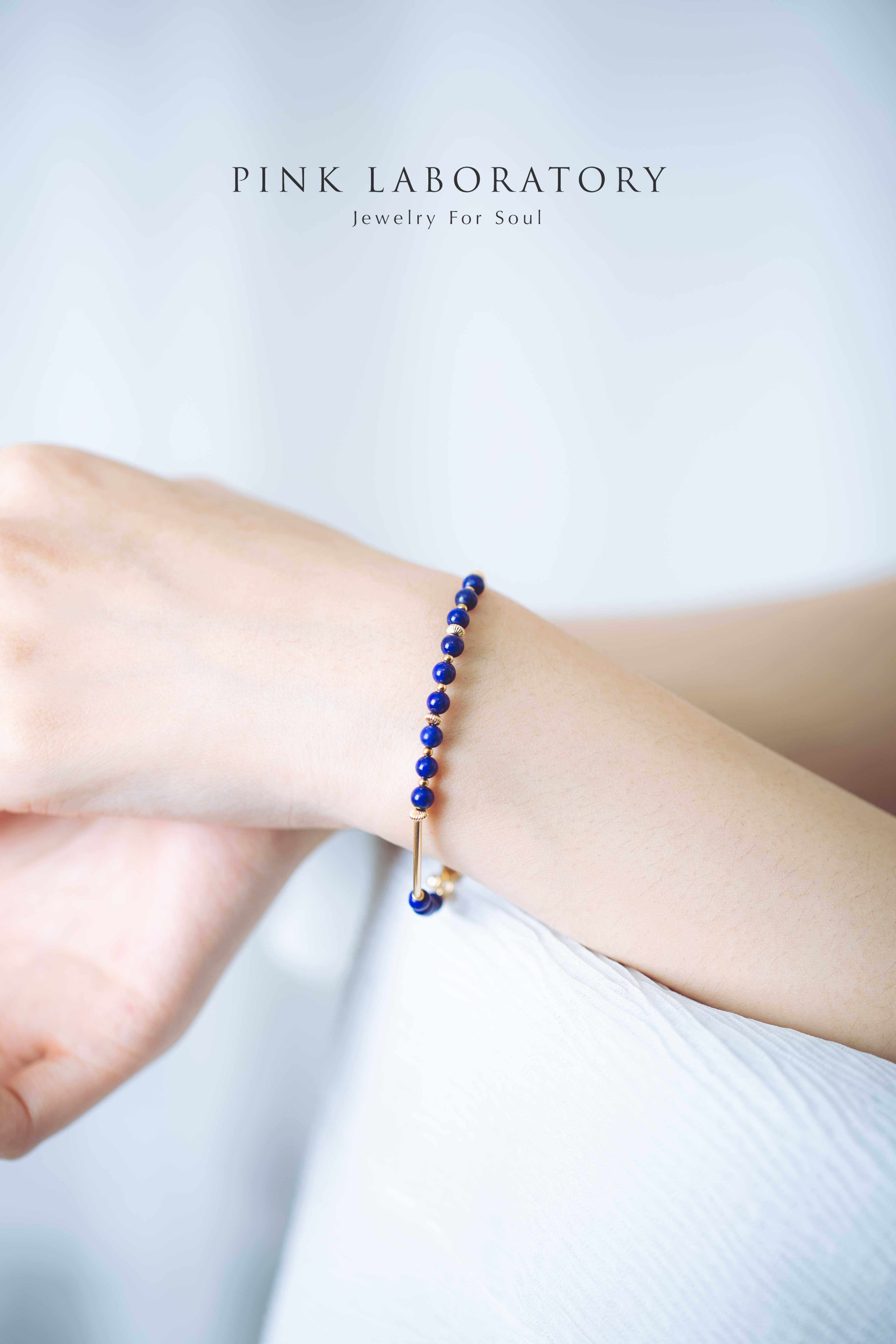 青金石4mm手鍊 | 14KGF 手環