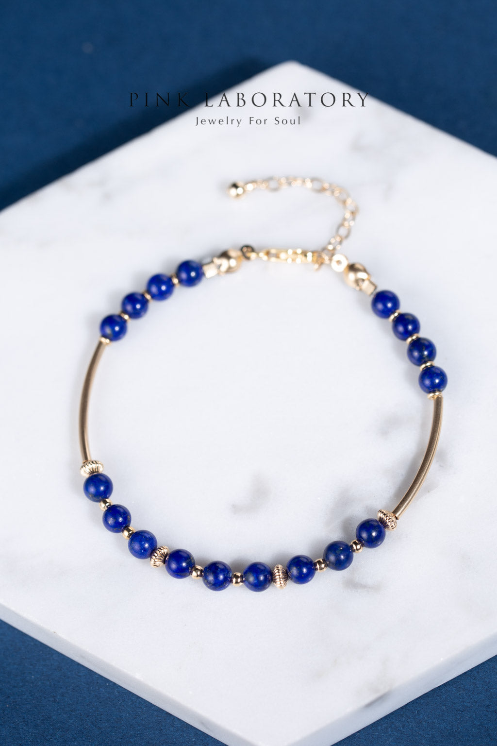 青金石4mm手鍊 | 14KGF 手環