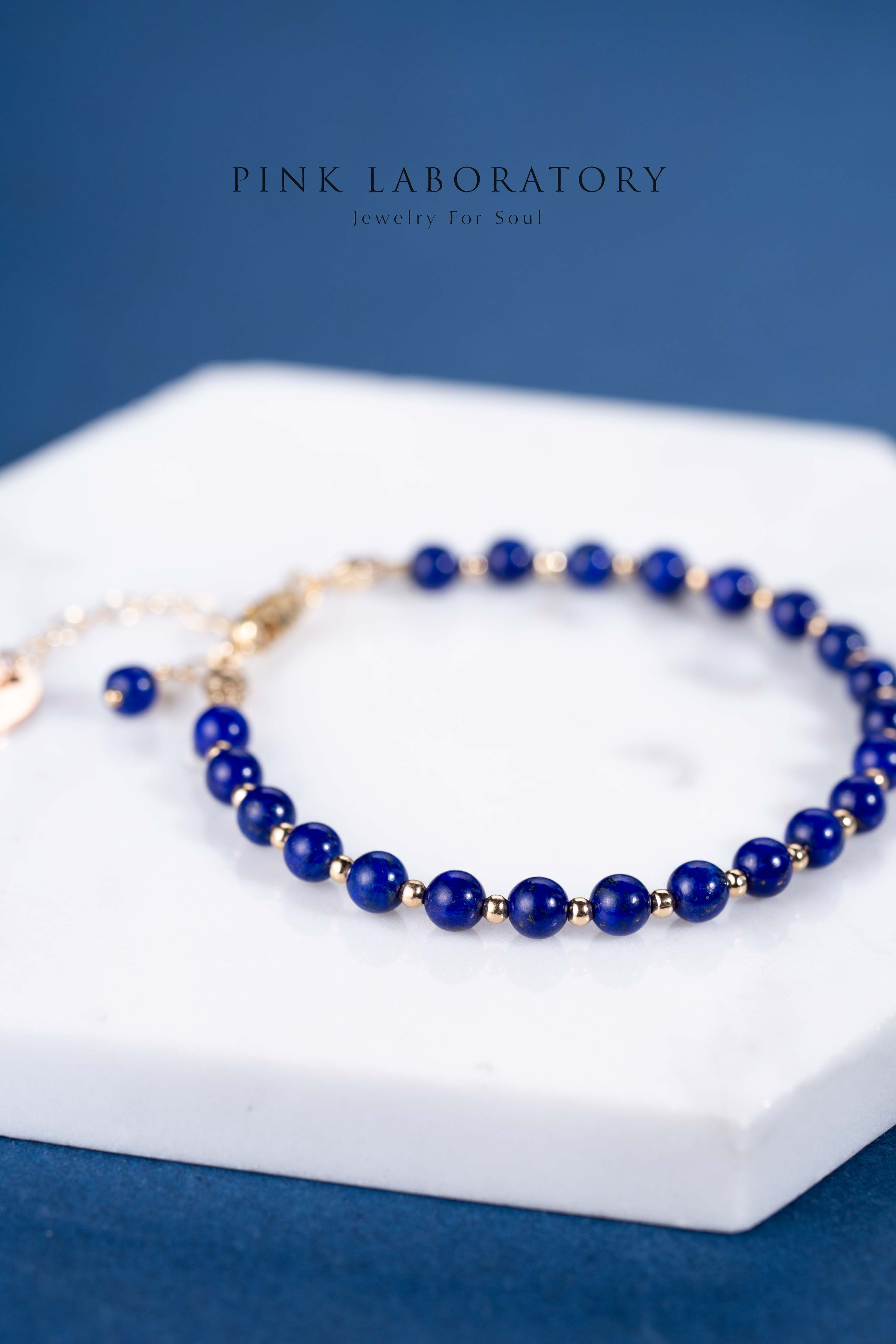 青金石14K包金手鍊