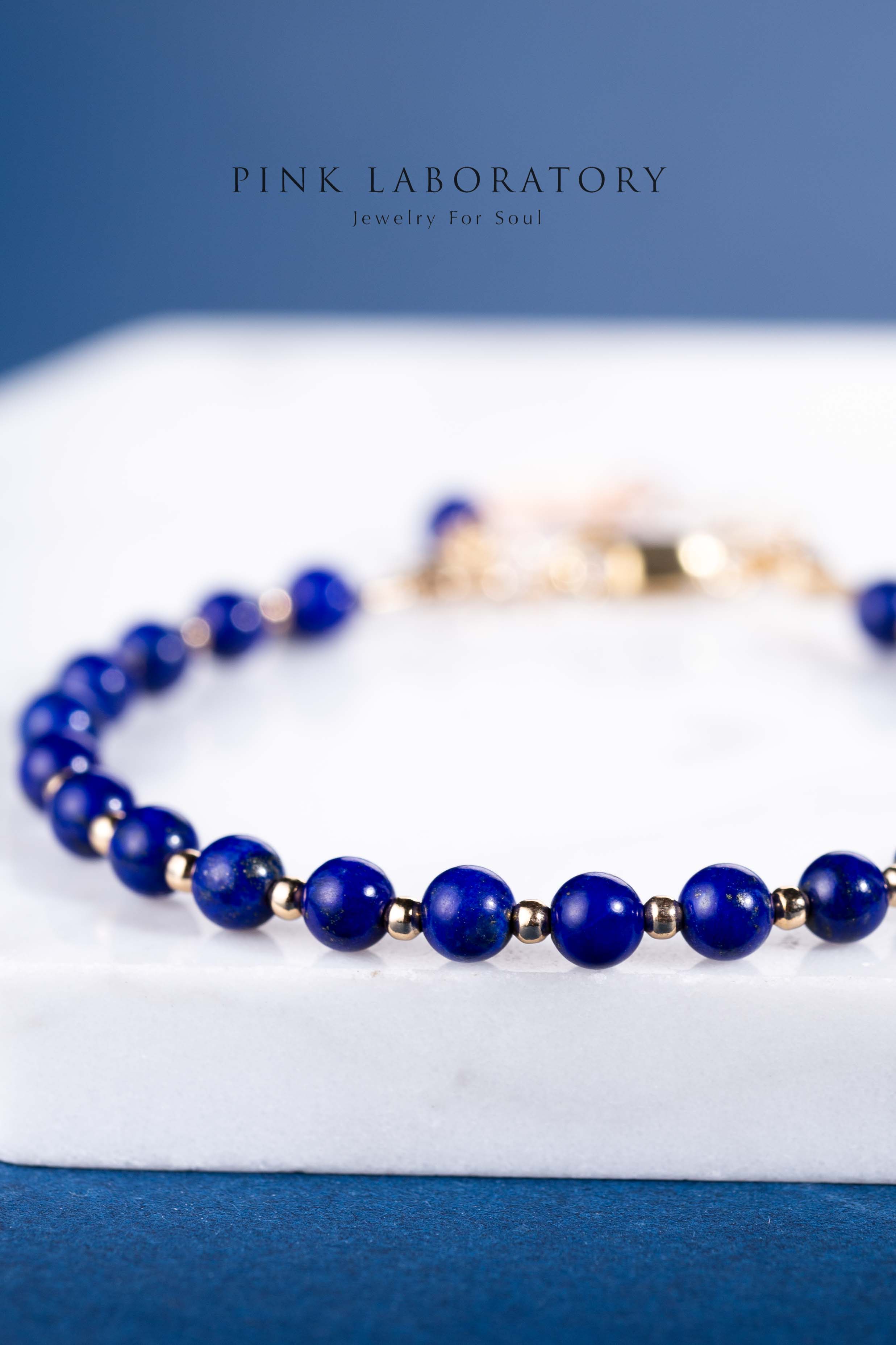 青金石14K包金手鍊