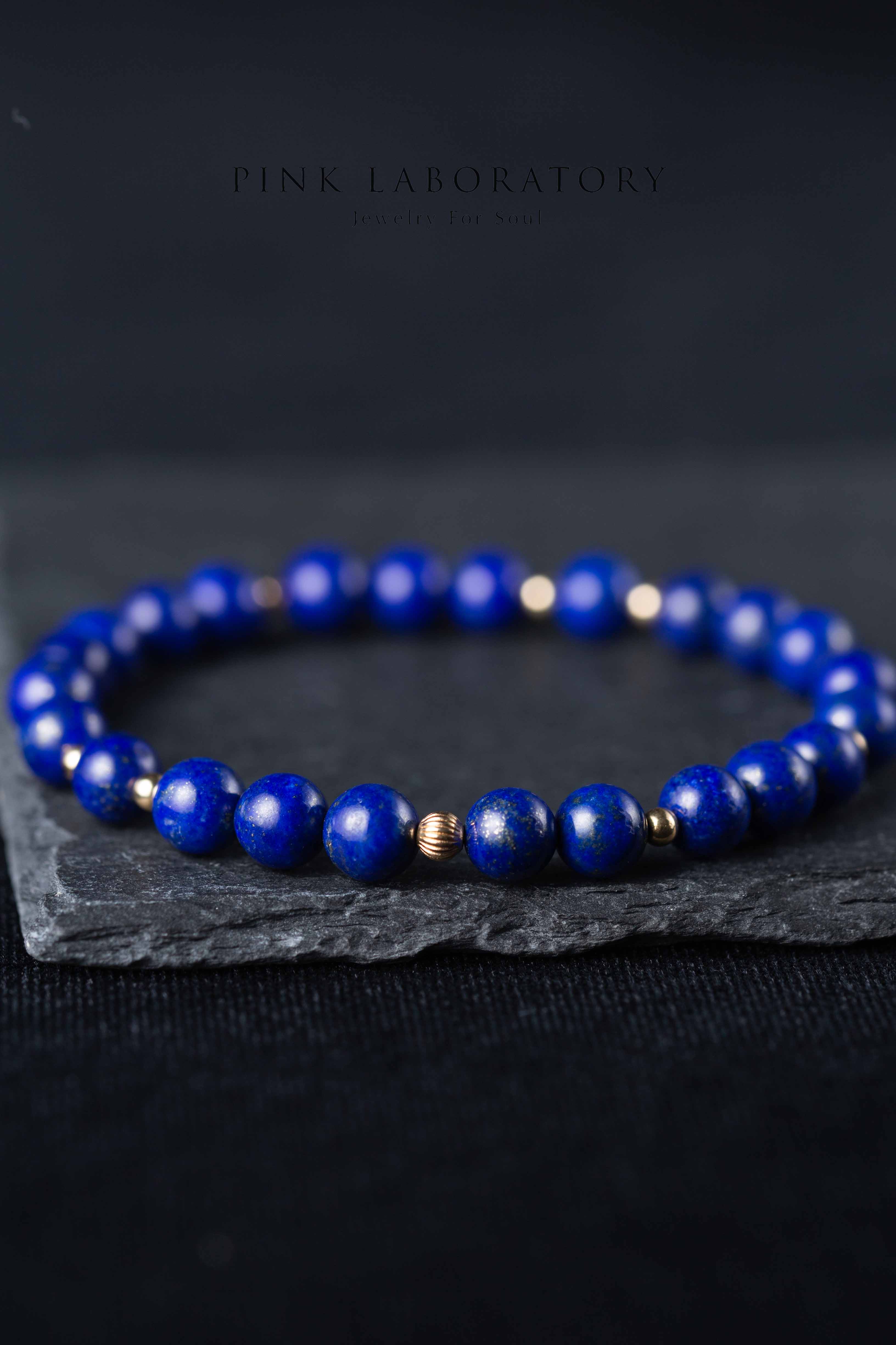 青金石14K包金手鍊