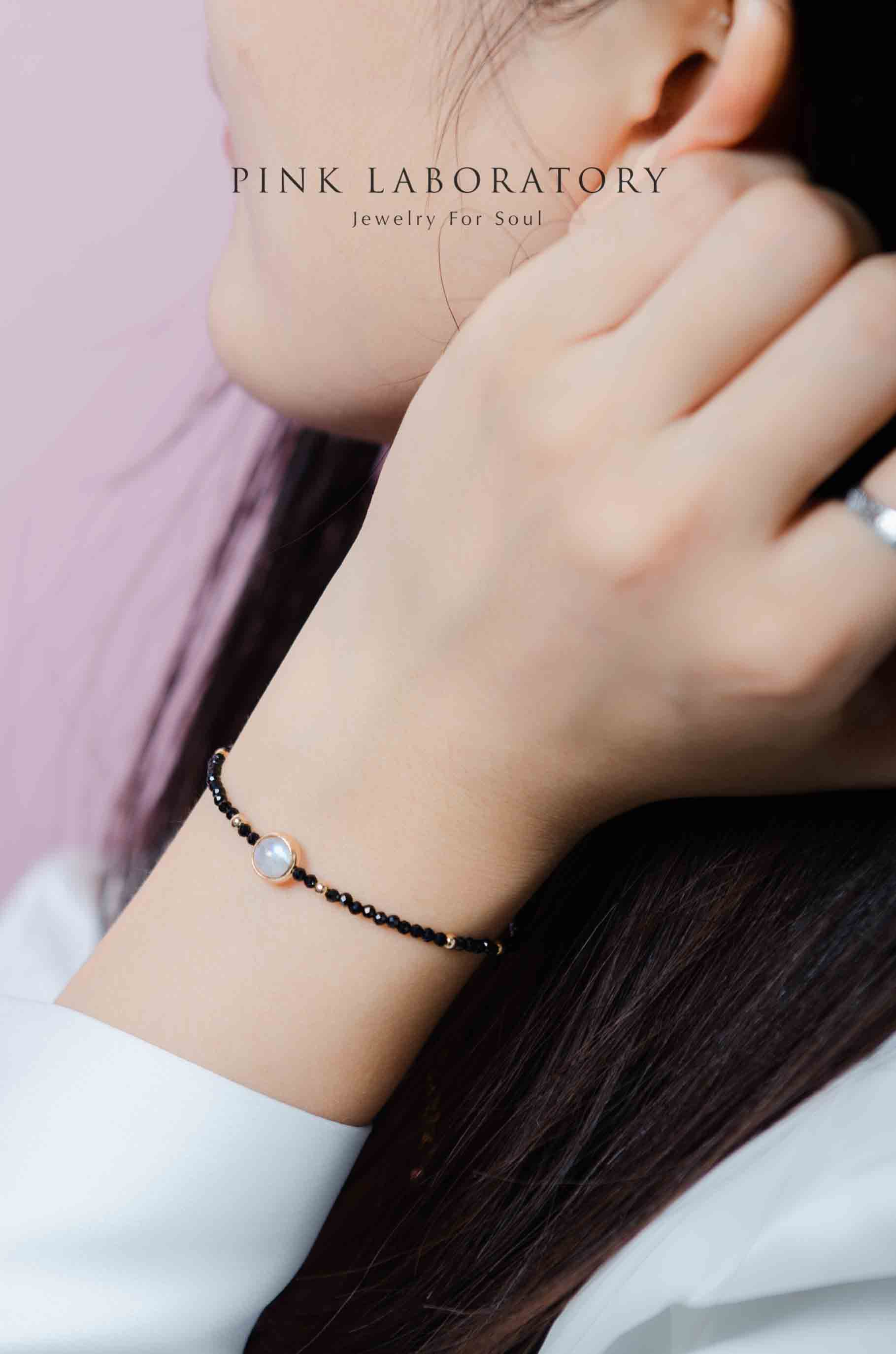 尖晶石月亮石手鏈 | 極細系列