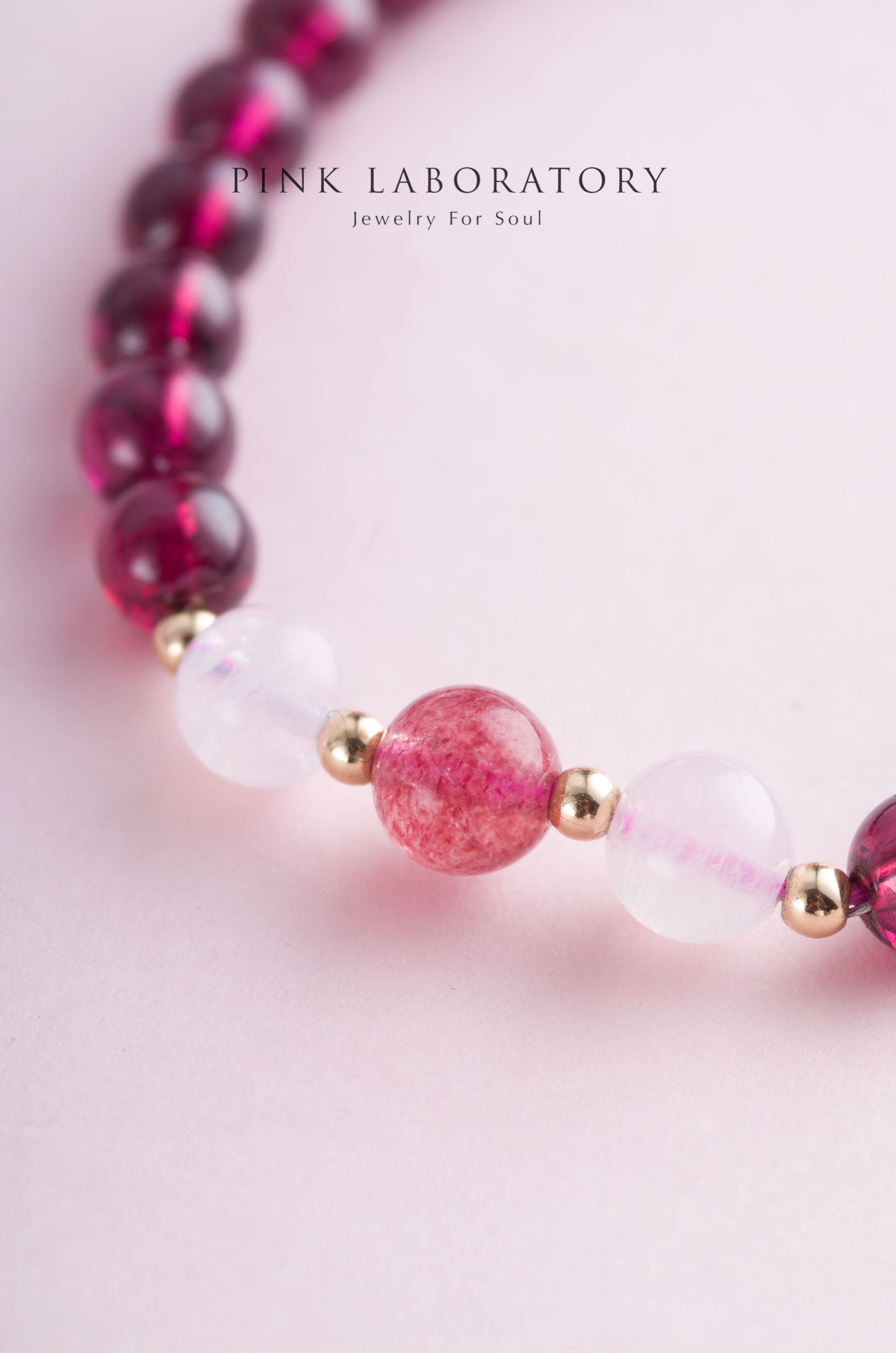 紫牙烏石榴石6mm手鍊 | 草莓晶 |