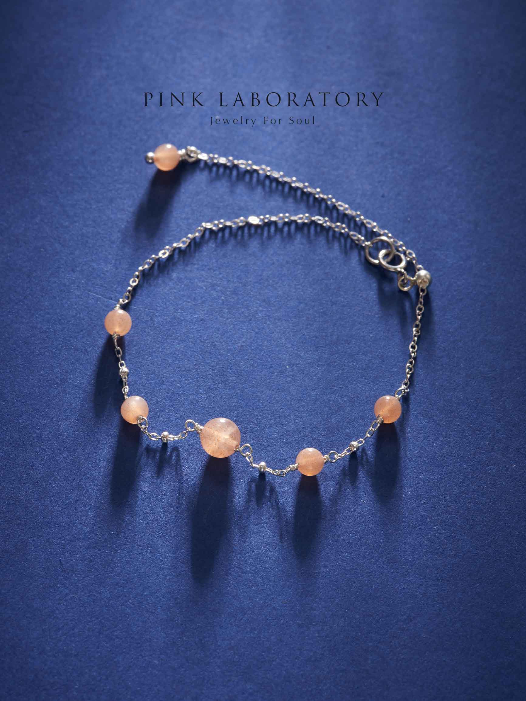 太陽石手鍊 | 925純銀手鏈