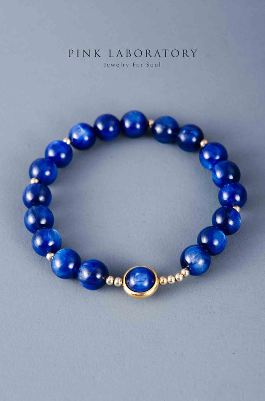 藍晶石14K包金手鍊 - Pink Laboratory