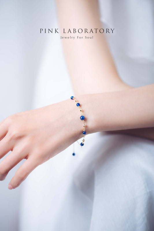 藍晶石手鍊 | 14K包金手鏈