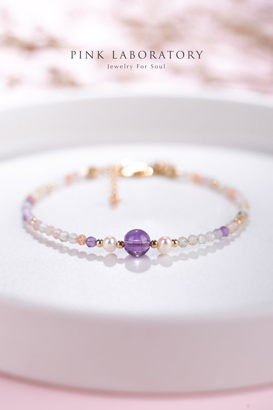 超級七天然淡水珍珠極細手鍊